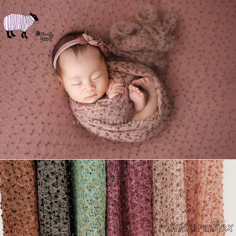 

Newborn Baby Photography Props Stretch Wraps fotografia Accessories Baby Boy Girl Photoshoot Blanket Wrap fotoshooting Backdrop