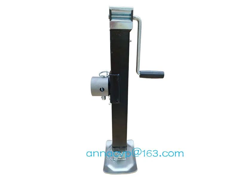 square pipe mount jack trailer jack jockey wheel 7000lbs (5)