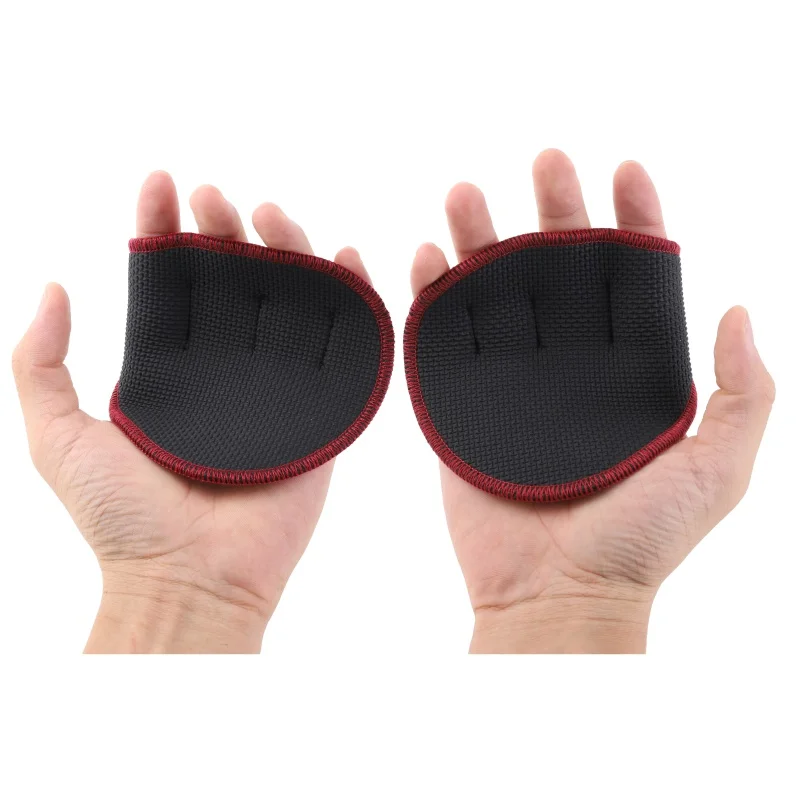 

Weightlifting Belt Gloves Fitness Grips Pads Gym Workout Exercises Hand Palm Protector Exercise Body Building Gloves QW