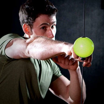 

PU Leather Suction Cup Gym Fitness Training Workout Boxing Speed Ball Bodybuilding Sports Equipment Decompression Noise Control