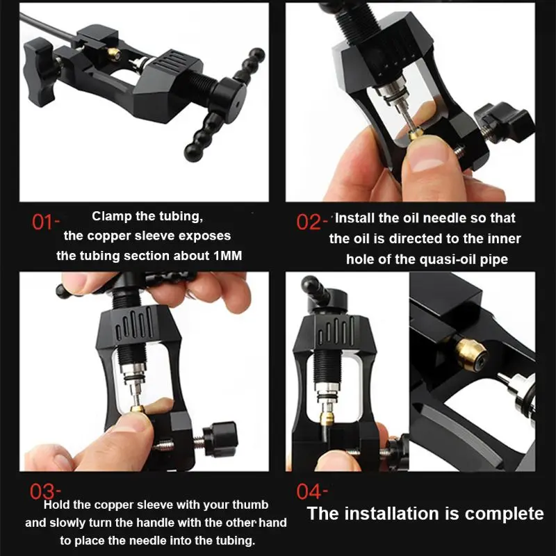 Mountain Bike Oil Needle Olive Head Installation Press-in Tool Inserter Five-wire Body BH59/90