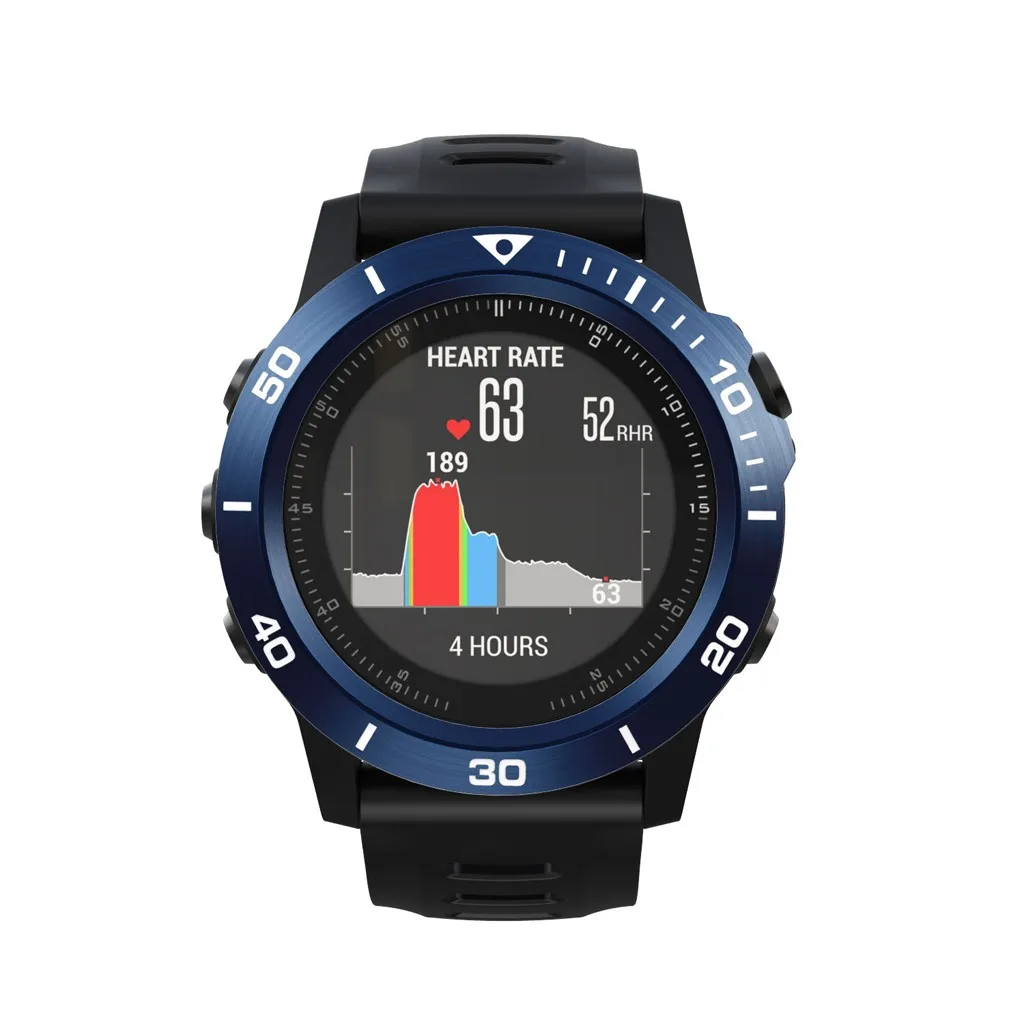 Для Garmin Fenix 3/Fenix3 HR Часы Ободок кольцо клейкая крышка чехол из нержавеющей стали аксессуары для смарт часов защитная рамка#205