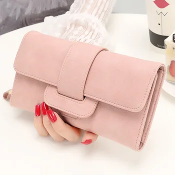 

Fashion Long Women Wallet Purse Multi-card Holder Female Clutch Women Wallet Luxury Leather Female Coin Purses Carteira #25