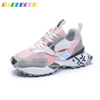 

2020 summer Super hot dad shoes women's ins trend new style sports breathable high thick bottom net red elegant sneakers shoes