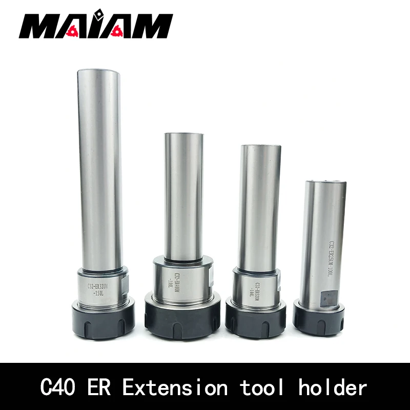 C32 ER25 ER32 ER40 Удлинительный стержень держатель инструмента 100L 150L 200L CNC токарный