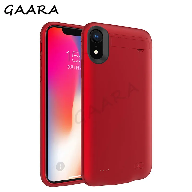 4200mAh 5200mAh аккумулятор зарядный чехол для iPhone X S Max беспроводной внешний резервного копирования высокой емкости банк чехол для iPhone X XR
