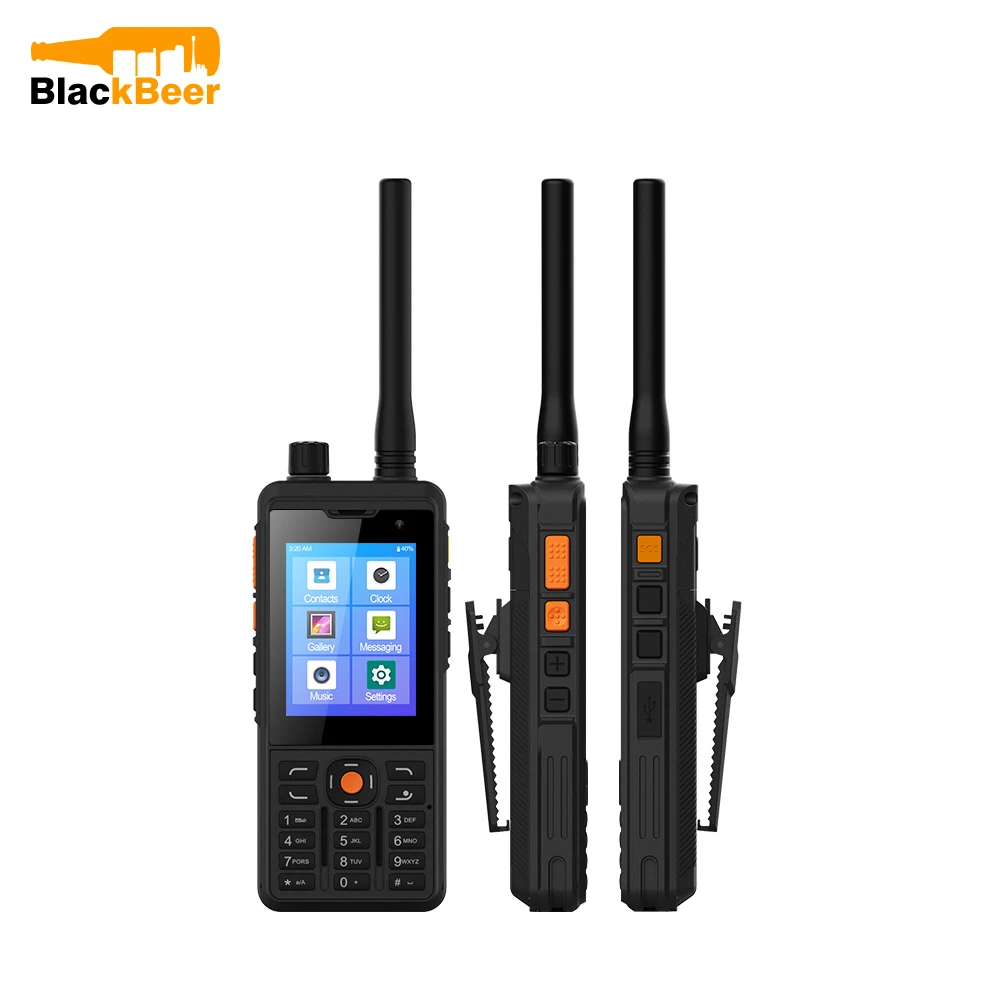 samsung dual sim phone price UNIWA P5 Zello Walkie Talkie CellPhone Android 9.0 Mobilephone 4G LTE 1GB+8GB MT6739 Smartphones UHF 400-480mhz 5300mAh NFC POC good cell phone for gaming