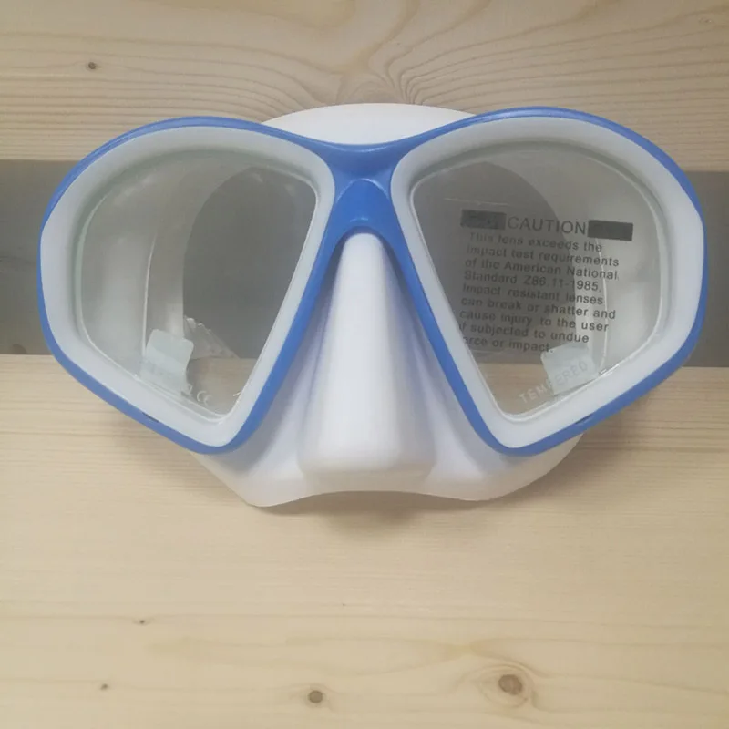 Kids Diving Swimming Mask Goggles Children Dry Snorkel Underwater Breathing Scuba Professional Swim Dive Equipment Anti Fog Mask