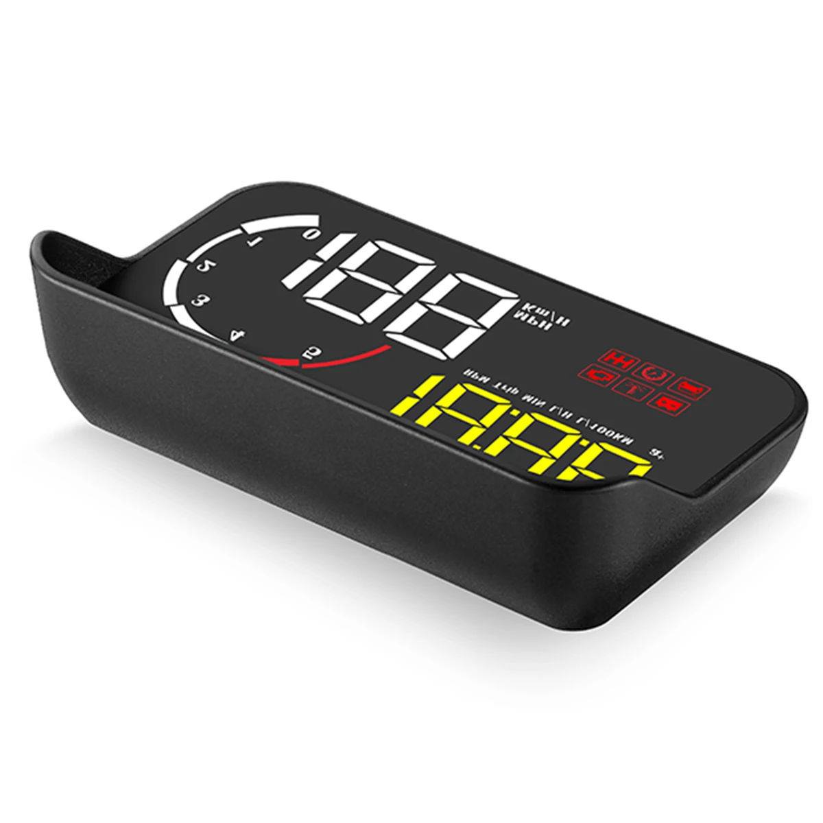 HD TFT Автомобильный Hud OBD ЖК-дисплей головой вверх Дисплей OBD2 Спидометр Тахометр бортовой превышение скорости Предупреждение сигнализации Системы