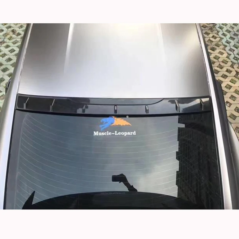 

For Ford Mustang Spoiler 2015 2016 2017 2 Door Mustang Tail Wing Decoration ABS Plastic Unpainted Primer Rear Trunk Roof Spoiler