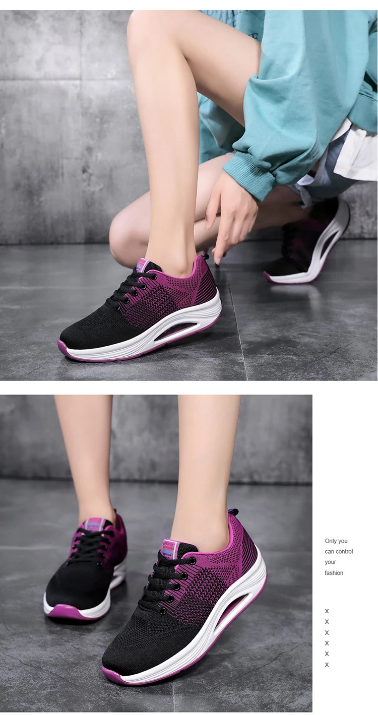 Женская Вулканизированная обувь; легкие кроссовки; Уличная обувь; удобная обувь с дышащей сеткой; tenis feminino