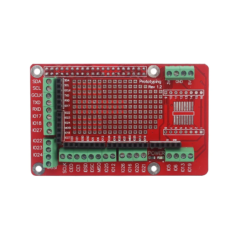 Raspberry Pi Плата расширения аксессуары прототип плата GPIO Плата расширения для Raspberry Pi 4 Модель B/3B+/3B