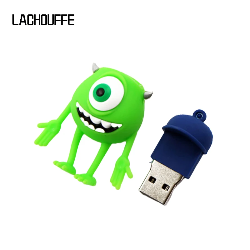 Мультяшный монстр, usb флеш-накопитель, флешка, 4 ГБ, 8 ГБ, 16 ГБ, 32 ГБ, usb флеш-карта, высокоскоростная usb флешка, 128 ГБ, 64 ГБ, флешка