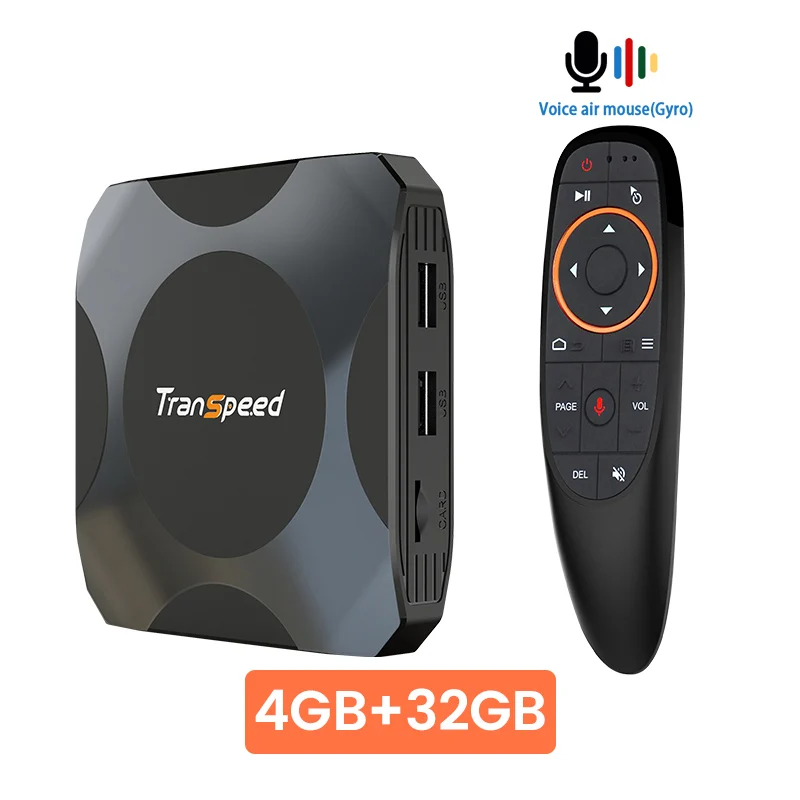 Transpeed AV1 Android 11 Amlogic S905W2 TV Box 2.4G&5.8G Wifi BT5.2 32G 64G  Media Player 4K 3D fast Set top box now tv stick TV Receivers