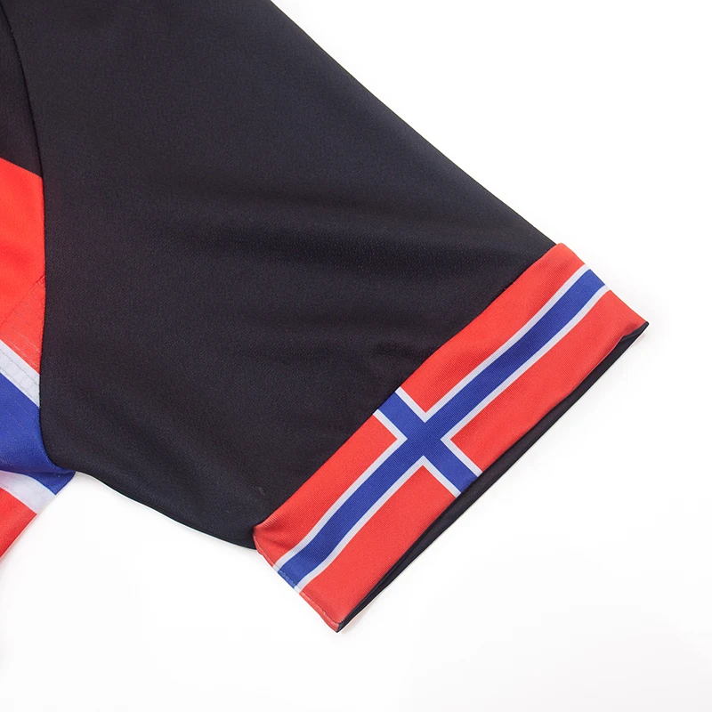 Велосипедная майка Norway black blue New Team Custom Road горный гоночный Топ велосипед Джерси Максимальная шторма
