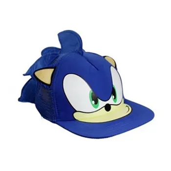 

Cute Boy girl Sonic Cartoon Blue Adjustable Baseball Hat Cap Peaked cap kids birthday gift
