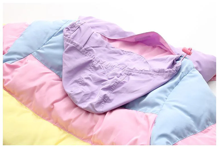 Женское пальто большие размеры Harajuku Parkas короткая стеганая Повседневная теплая