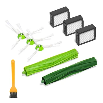 

Hepa Filter Side Brush Brush Roll for IRobot Roomba I7 E5 E6 I Series Robot Vacuum Cleaner Replacement Spare Parts