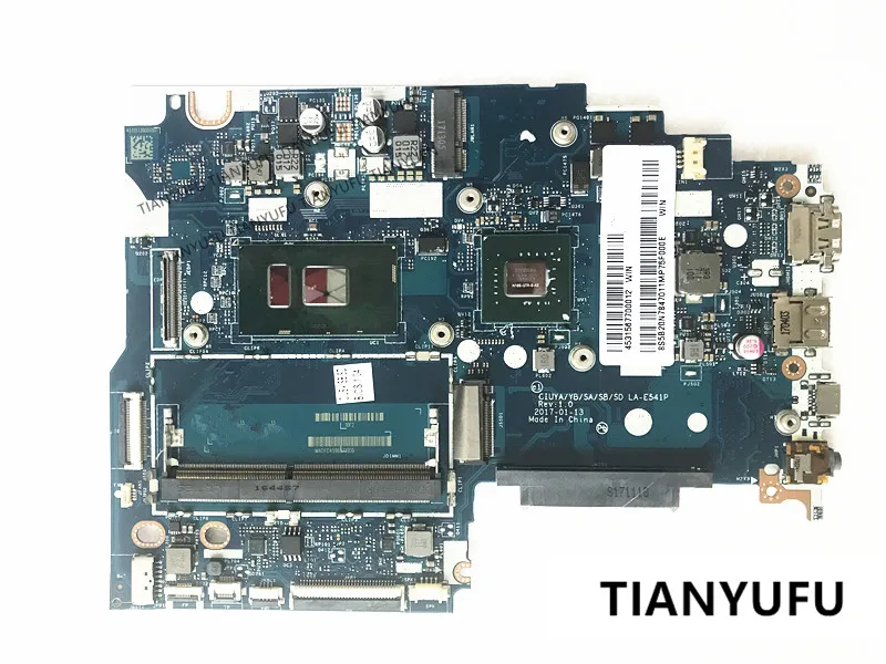 Материнская плата для LENOVO 320S-15IKB FLEX5-1570 LA-E541P U i7 7500U GT920M 2G DDR4, материнская плата для ноутбука, протестированная на ОК