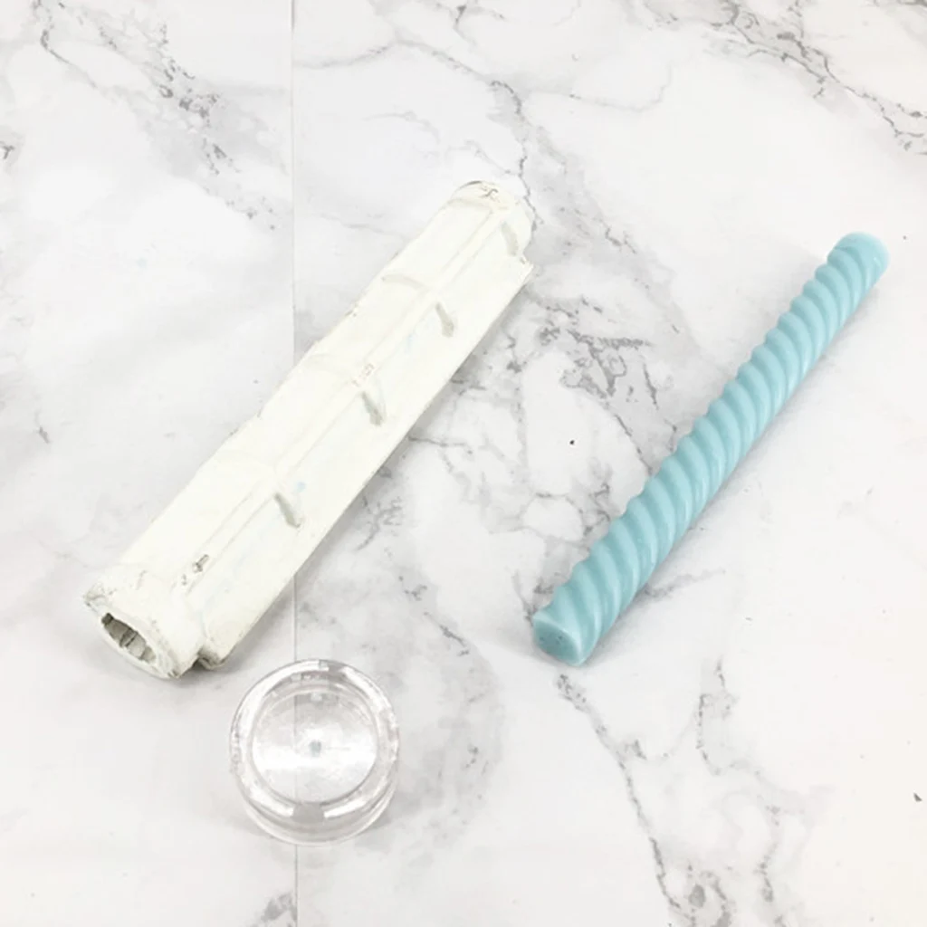 Cylinder Shape Candle Mold Non-Stick Moulds Candy DIY Making Supplies Crafts