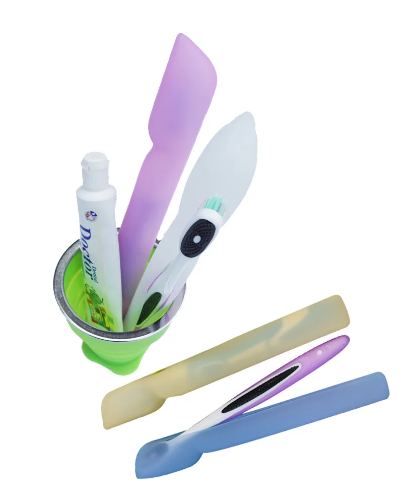 

Silicone Toothbrush Sheath Amazon Hot Selling Outdoor Product Silica Gel Creative Toothbrush Ring Sheath Can Screen Printing Cus
