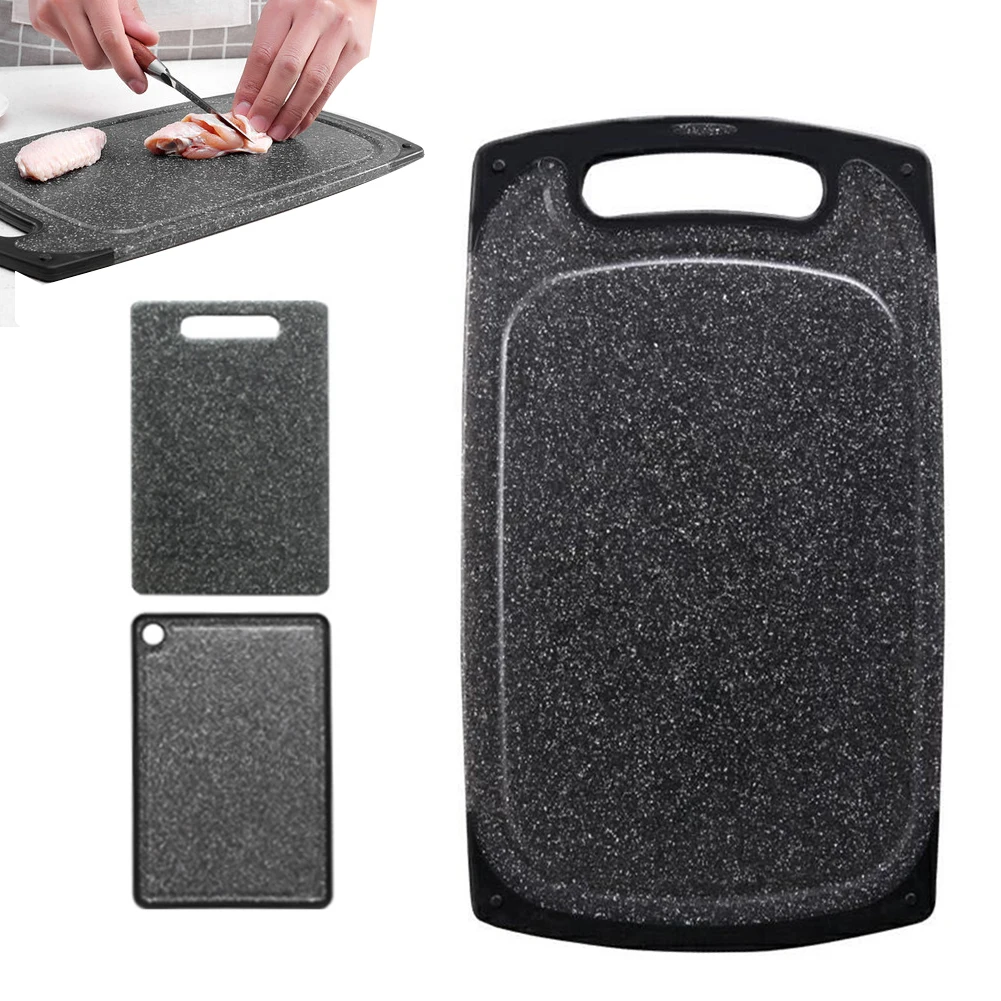 

PP Kitchen Chopping Board Anti-Bacterial Cutting Board Chopping Block Imitation Marble Fruit Vegetable Meat Cutting Block Tools