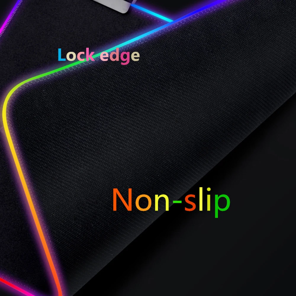 FFFAS USB Коврик для Мыши Компьютерный коврик мыши RGB большой геймера XXL ковер Mause PC