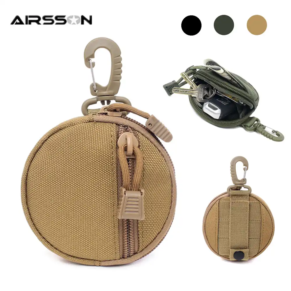 Tactical EDC Pouch Mini Key Wallet Holder Men Coin Purses Pouch Military  Army Camo Bag Keychain Zipper Small Pocket Outdoor Tool|Hunting Bags| -  AliExpress