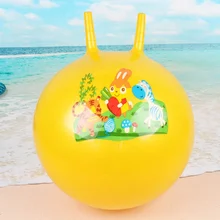 45 см ПВХ надувной шар с 2 ручками пространство Хоппер мяч прыжки отскок мяч для детей взрослых открытый детский сад вечерние игрушки