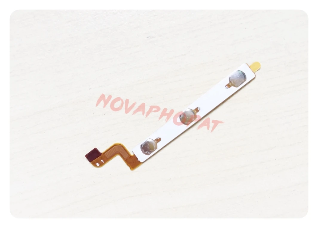 Novaphopat для Blackview BV6000 BV6000S USB док-станция зарядное устройство Порт материнская плата Соединительный разъем гибкий кабель питания и громкости кабельная плата - Цвет: power volume flex
