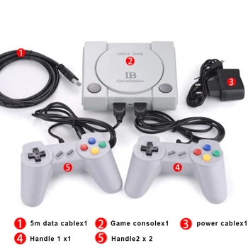 

Mini 16Bit and 8Bit Tv Game Console Built in 648 Games Av with Dual Gamepad Controls Retro Family Classic Handheld Game Pl