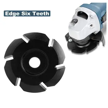 

Tungsten Steel Edge 6 Tooth Milling Cutter Wood Carving Plate Trim Router Bit Granite Diamond Grinding Wheel Polishing