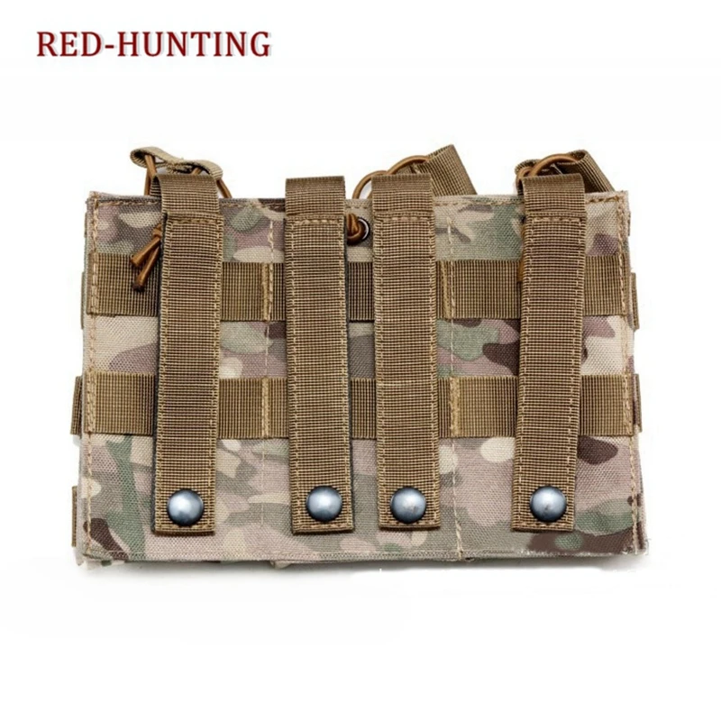 Survival Gear Tactical 3 Molle Magazine Pouches Drop Utility Pouch Bag Outdoor Waist Tool Travel | Спорт и развлечения