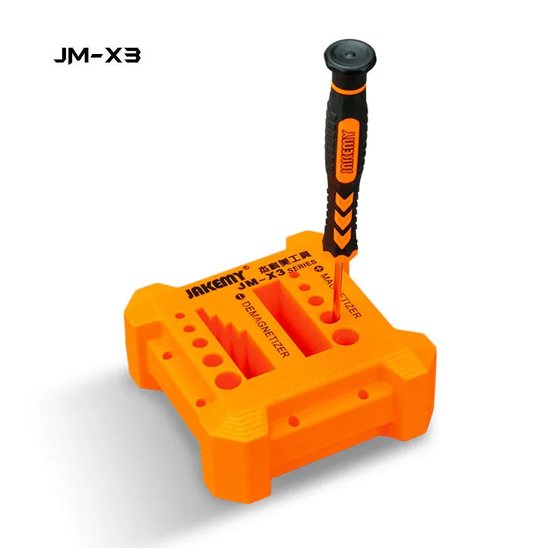 

JAKEMY JM-X1 JM-X2 JM-X3 Magnetizer Demagnetizer DIY Repair Tool for Screwdrivers Magnetizing Demagnetizing