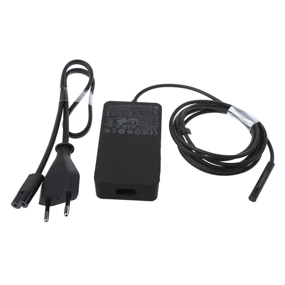 

High Quality 12V 2.58A 36W Black AC Power Supply Charger Adapter For Microsoft Surface Pro 3 Pro 4 Tablet Charger EU/US Plug
