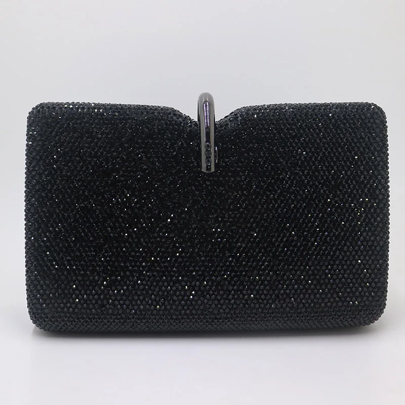 Evening Bags for women Royal Nightingales Hard Box Clutch Crystal Evening Bags and Handbags for Womens Party Prom Emerald Dark Green ivory satin clutch bag Evening Bags