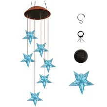 Горячая горячие продажи Солнечный цвет красочные Цвет Изменение голубой звезды Колибри пирсинг для пупка желаний бутылка частицы Сфера ветра C