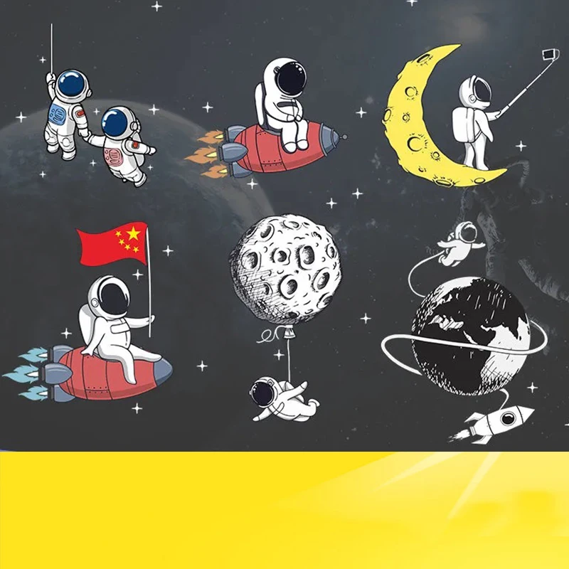 Car Sticker Space Astronaut NASA Creative Decoration Scratch Electric | Автомобили и мотоциклы