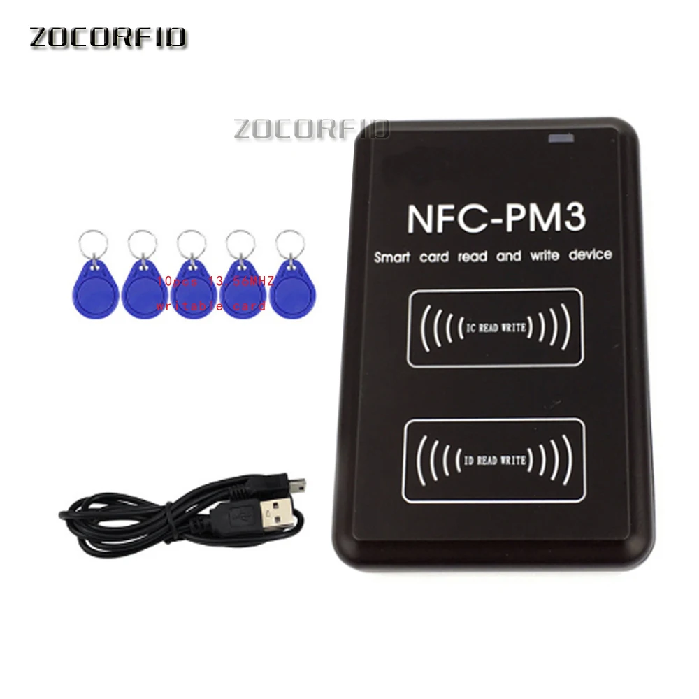 PM3 RFID считыватель карт писатель Копир клон Дубликатор бесплатное программное