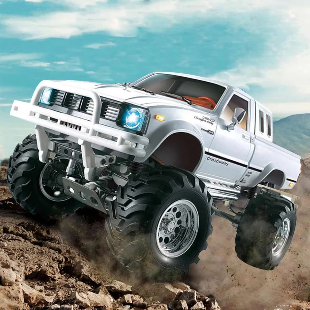 RC Car 1:10 HG P407 2.4Ghz 4WD 3CH Brushed Rally Remote Control Car Metal RTR Toys for Children High Speed Rock Crawler Toys RC Car 1:10 HG P407 2.4Ghz 4WD 3CH Brushed Rally Remote Control Car Metal RTR Toys for Children High Speed Rock Crawler Toys