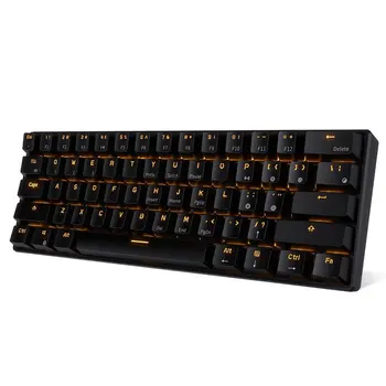 

RK61 Professional Backlight Keyboard Ergonomic USB Gamer LED Gaming Gamer Keyboard For PC Computer