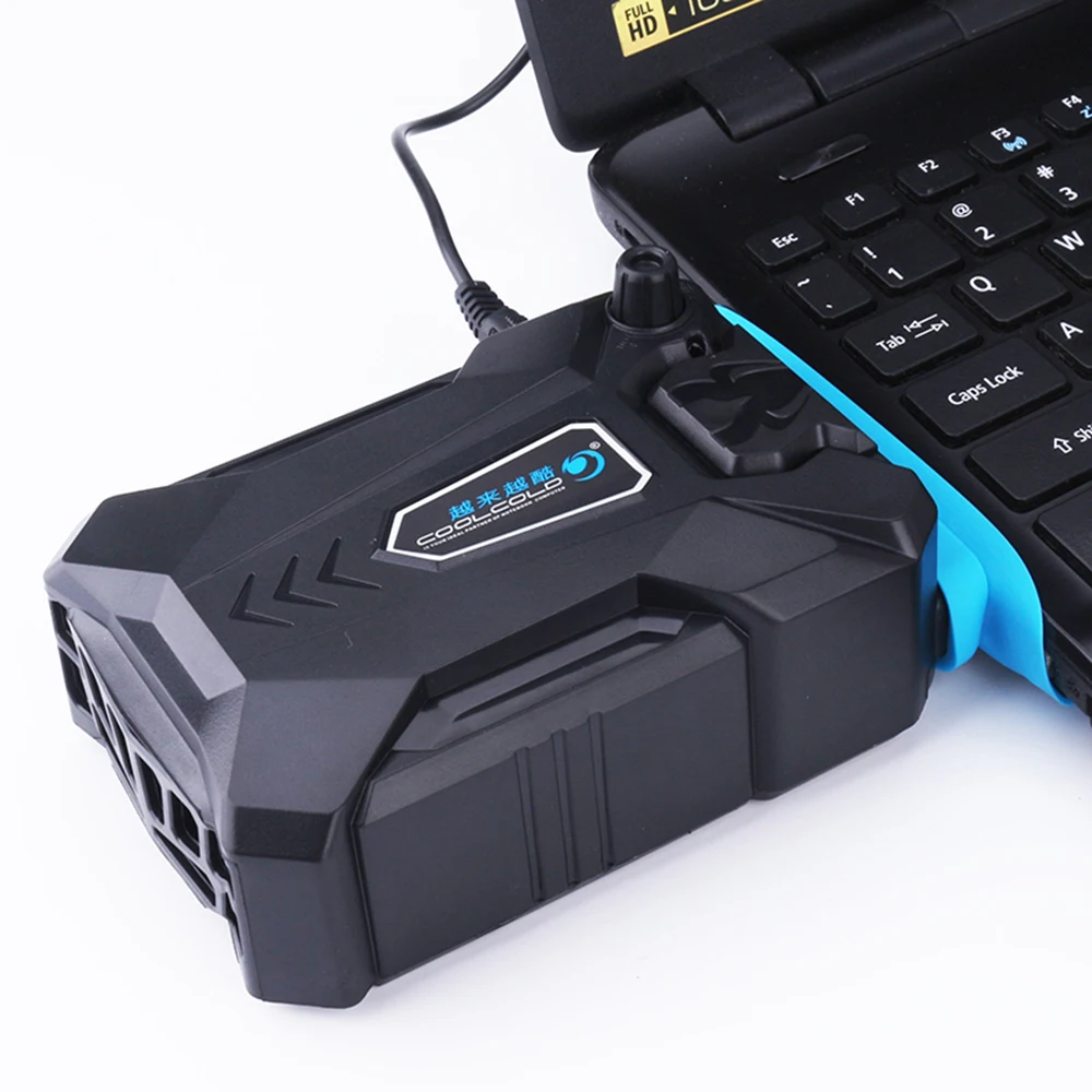 

Vacuum Portable Notebook Cooler USB Air Cooler External Extracting Cooling Fan For Laptop Speed Adjustable for 15 15.6 17 Inch
