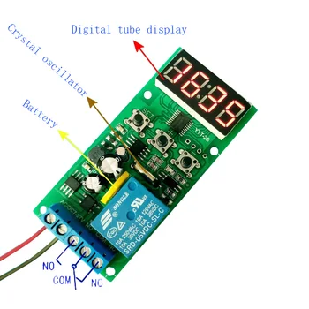 

Clock relay module / real-time timing switch / delay module and time synchronization timing circuit board 12V / 24V