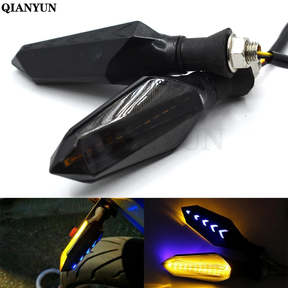 

Universal motorcycle LED turn signal indicator light amber running light FOR Suzuki GSF250 GSF400 GSF600 GSF650 GSF1200 GSF1250