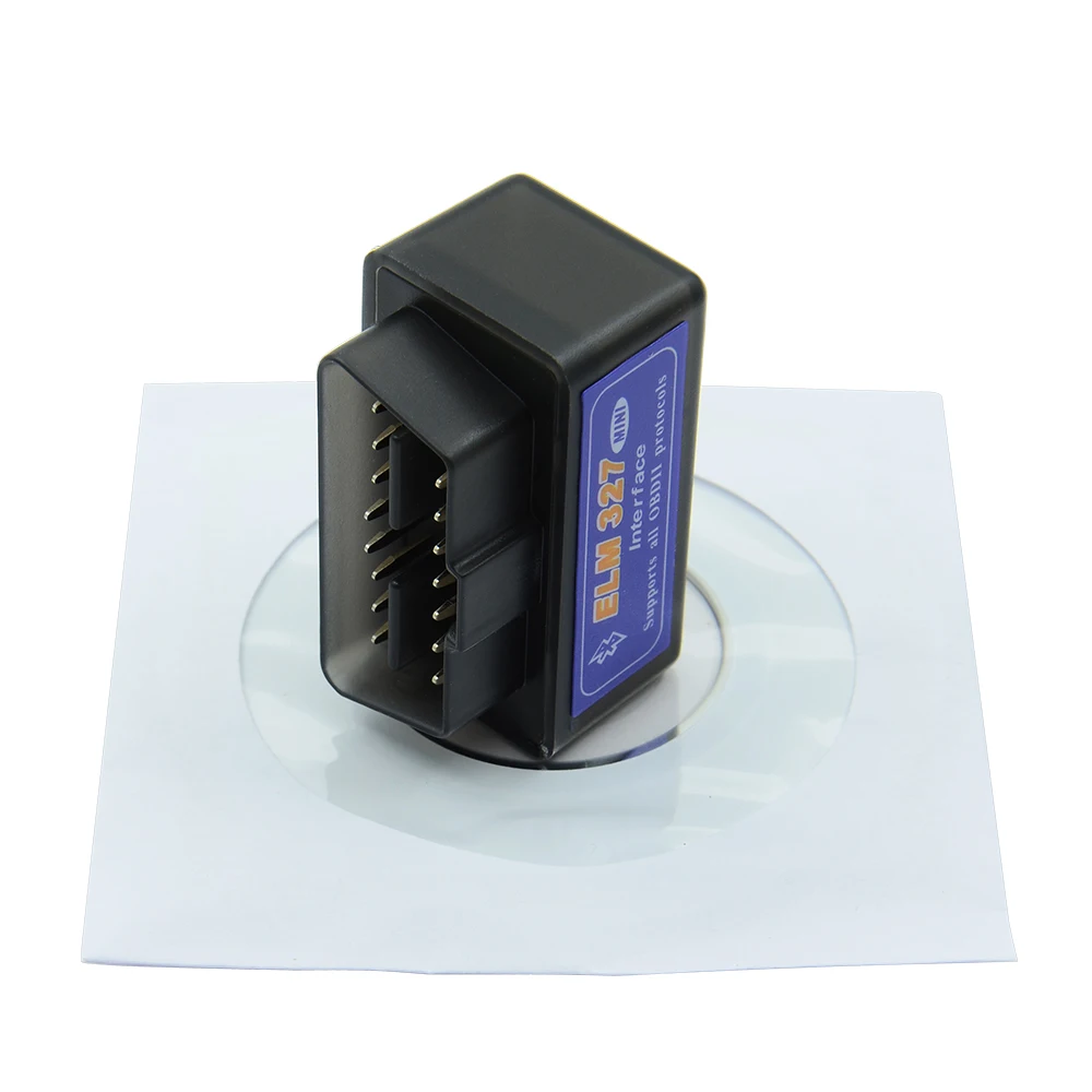 Новая версия ELM 327 V2.1 Белый Супер Мини ELM327 Bluetooth OBD2/OBDII Автомобильный код сканер
