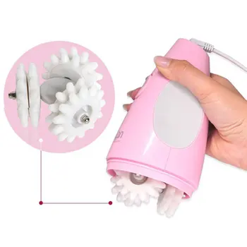 

Professional 3D Mini Facial Kneading Massage Roller Electric Anti-Cellulite Control System Massager Body Slimmer