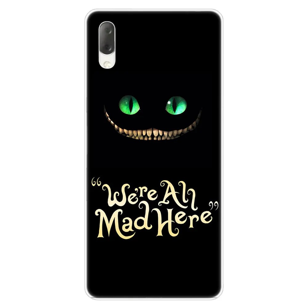 Алиса в стране чудес жесткий чехол для Sony Xperia L1 L2 L3 X XA XA1 XA2 XA3 ультра 10 плюс E5 XZ XZ1 XZ2 компактный XZ3 XZ5 2 20 крышка