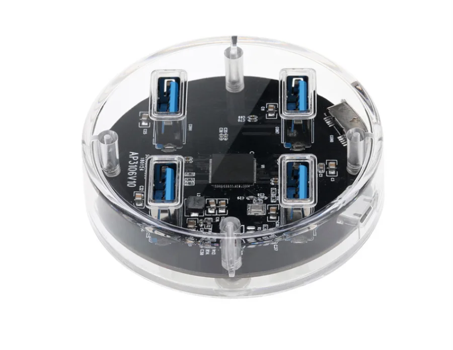 Usb-концентратор 3,0 usb разветвитель один для четырех компьютеров Внешний usb3.0 высокоскоростной концентратор компьютерный интерфейс расширитель