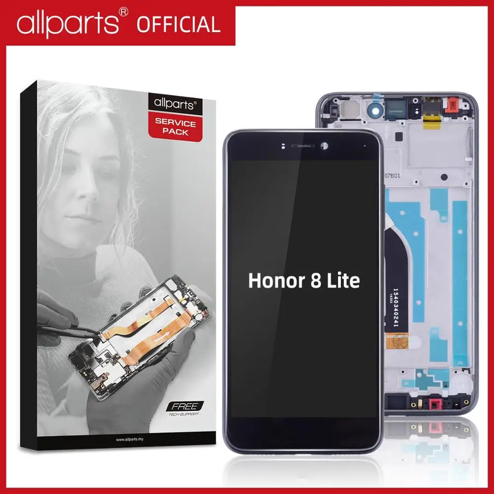 5 2 &quotоригинальный Дисплей для Huawei Honor 8 Lite ЖК дисплей Сенсорный экран с рамкой PRA
