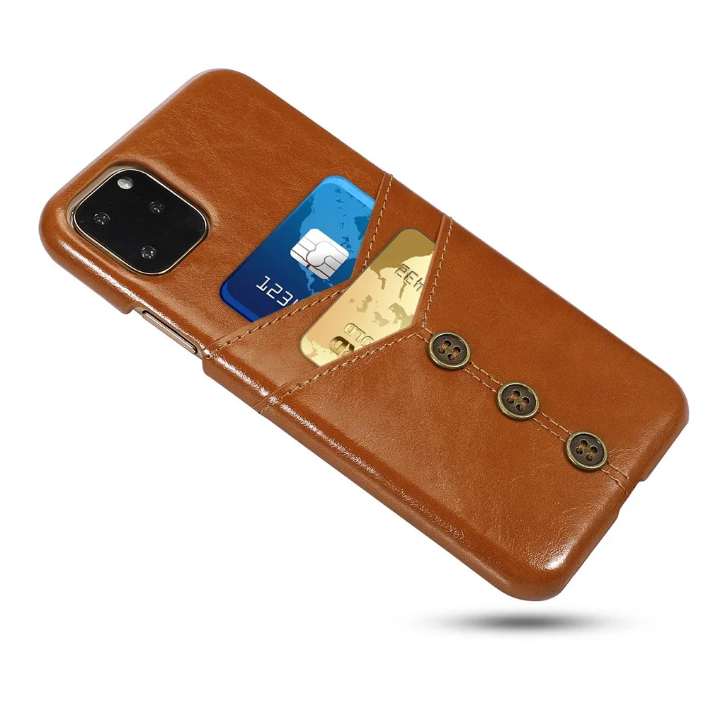 Многофункциональный кожаный чехол, защитный чехол для iphone 11 Pro 5,8 дюймов, мягкий кожаный чехол s для iphone 11 Pro Max